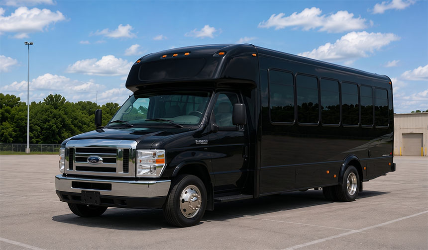 20-passenger minibus for charter in New Rochelle, NY