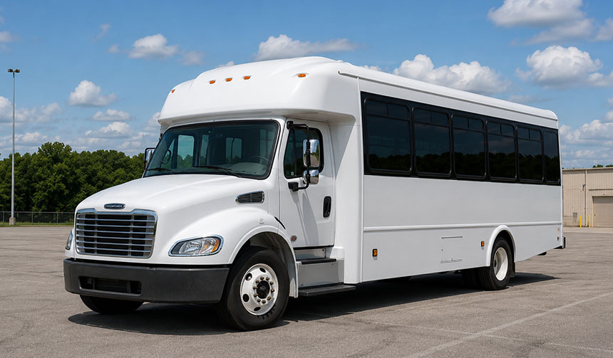 25-passenger minibus for charter in New Rochelle, NY